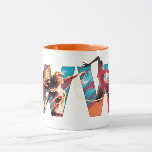 Mug WW84  Wondwoman Contre Le Logo De Cheetah WW