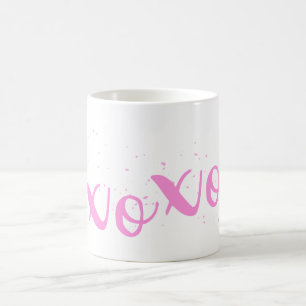Mug xoxo-rose tendance
