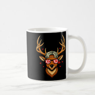 Mug Xoxo valentine buck camo cerf rétro chasse garçons