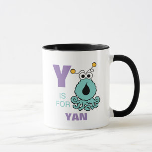 Mug Y est pour Yip-Yips   Ajouter Votre Nom