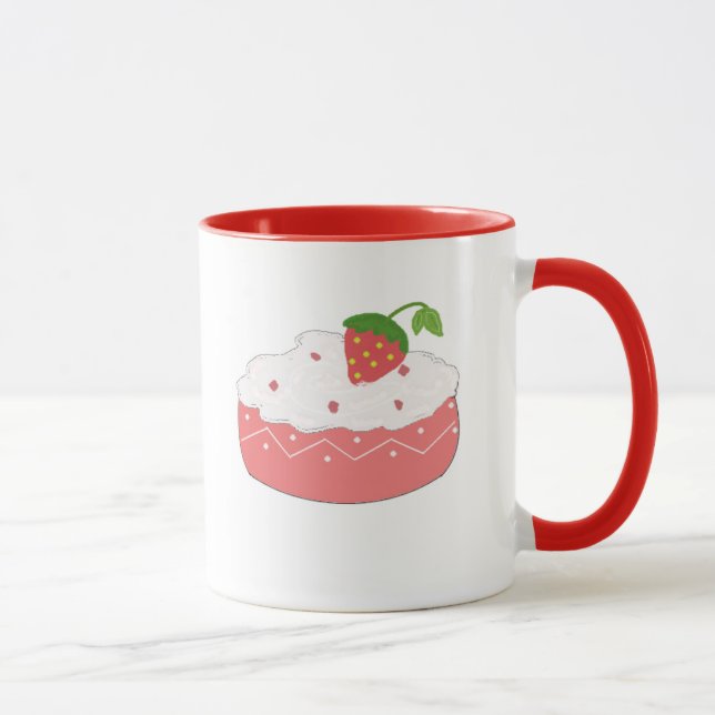 Mug Yaourt aux fraises (Droite)