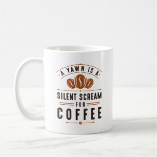 Mug Yawn café