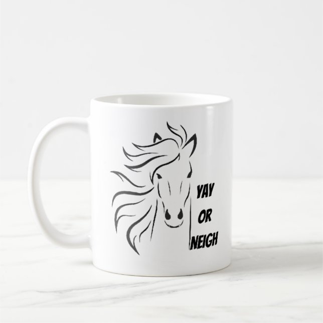 Mug Yay ou Neigh (Gauche)