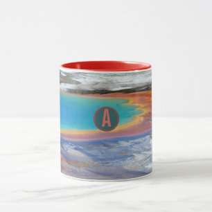 Mug Yellowstone Grand Prismatic Hot Spring - Personnal