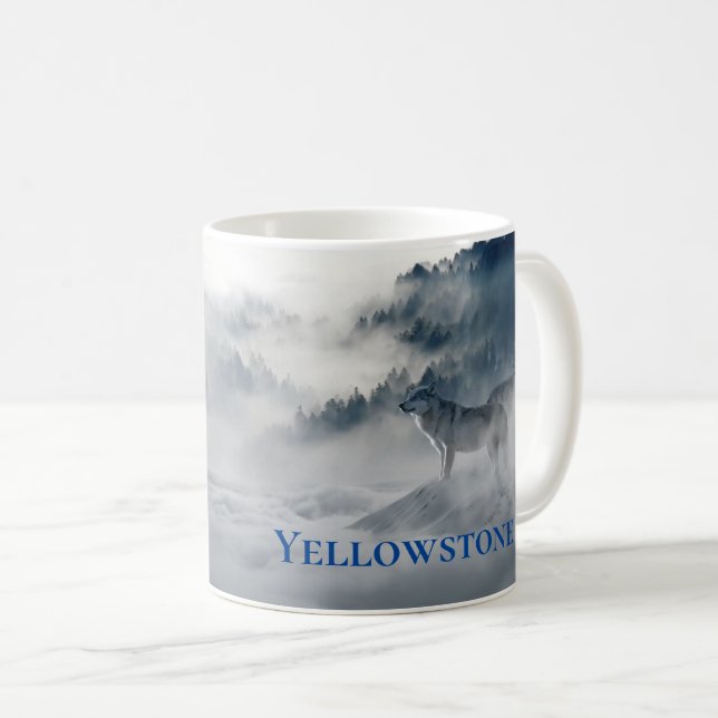 Mug Yellowstone Mug-Wolf (Devant droit)