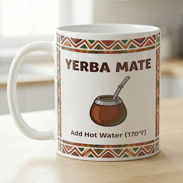 Mug Yerba Mate 170°F Tea Recipe Guide (Créateur téléchargé)