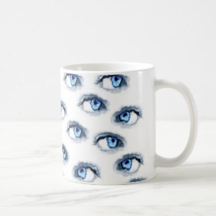 Mug yeux bleus