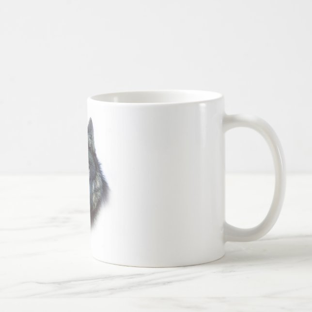 Mug Yeux de loup gris (Droite)