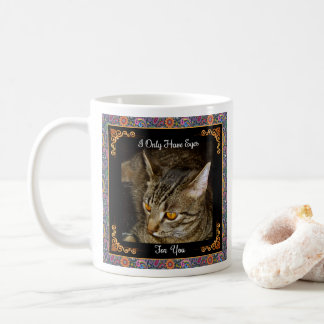 Mug Yeux d'or Paisley psychédélique