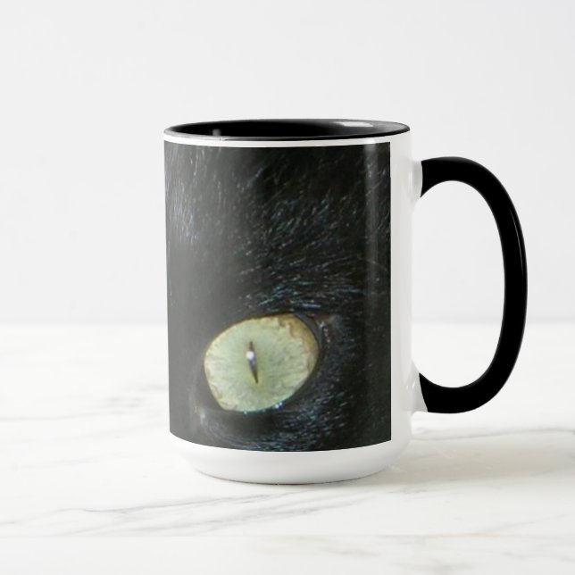 Mug - Yeux du chat noir (Droite)