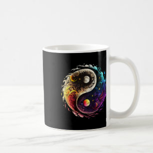Mug Yin Yang, Soleil, Lune, Univers, Tai Chi, Qigong,