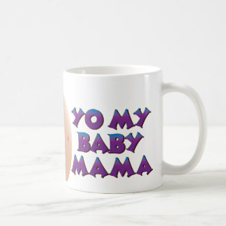 Mug YO MA MAMAN de BÉBÉ - personnalisée avec le nom