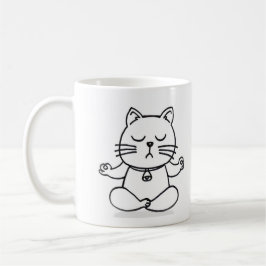 Mug yoga cat