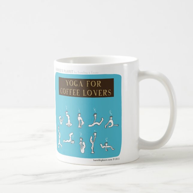 Mug "Yoga HP5089 pour "la planète de Harold " de café (Droite)