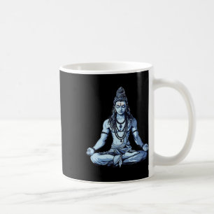 Mug Yoga inspiré de Shiva Mahadev en position assise p