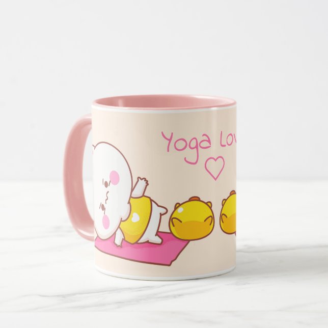 Mug Yoga Love (Devant gauche)