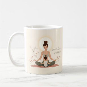 Mug Yoga Méditation Art Mère Enfant