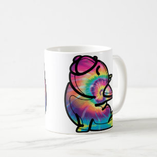 Mug Yoga super Bulldog : Drôle teinture de lacets