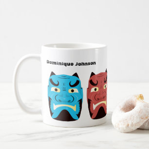 Mug Yokai Oni personnalisé (démon japonais)