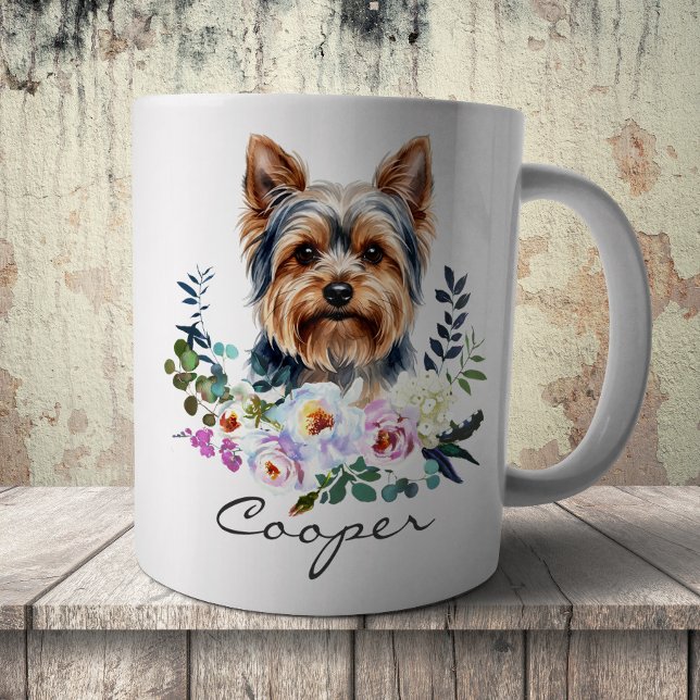 Mug Yorkshire Terrier aquarelle (Créateur téléchargé)