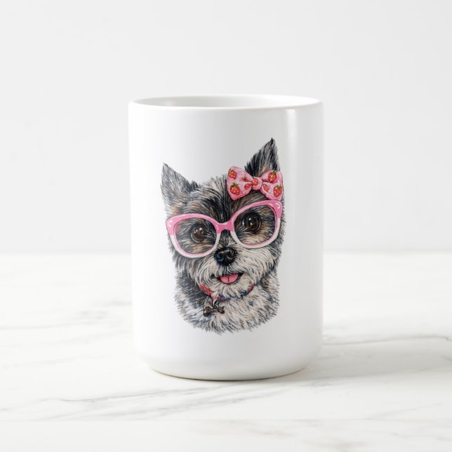 Mug Yorkshire Terrier Gift for Dog Lovers (Centre)