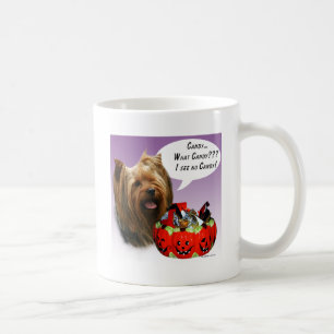 Mug Yorkshire Terrier Halloween Candy