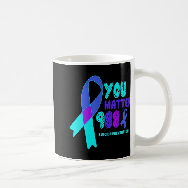 Mug You 988 Suicide Prevention Awareness Rainbo  (Droite)