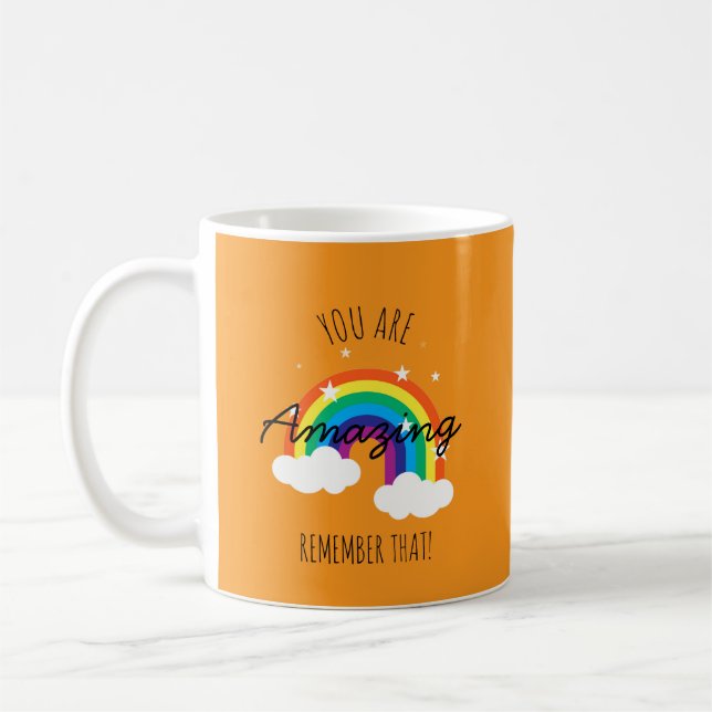 Mug You Are Amazing - Orange (Gauche)