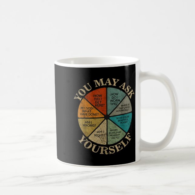 Mug You May Ask Yourself Vintage  (Droite)