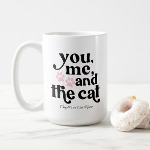 Mug You Me and the Cat Couple Minimalist