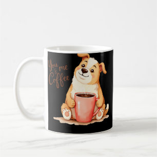 Mug You & me Coffee - Cute Corgi & Cozy Brew