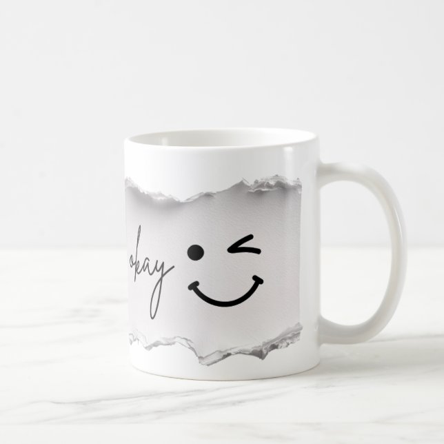 Mug You’re Doing Okay – Positive Reminder Gift (Droite)
