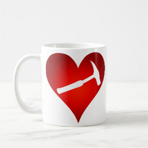 Mug You Rock My World : Rock Hammer Heart (Droite)