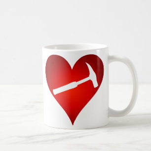Mug You Rock My World : Rock Hammer Heart (Gauche)