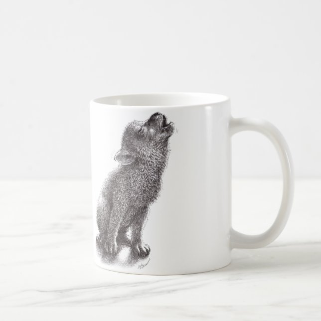 Mug Young Howling Wolf (Droite)