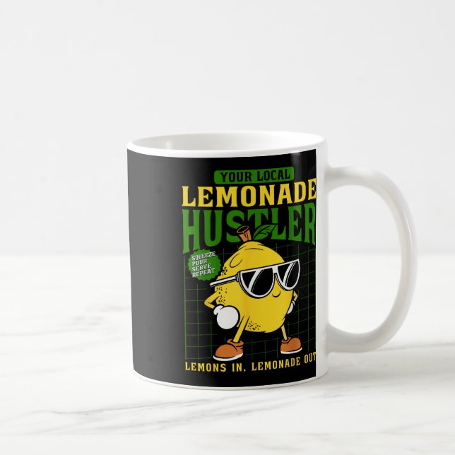 Mug Your Local Lemonade Hustler Funny Lemon Stand Boss (Droite)