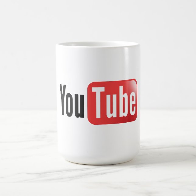 Mug YouTube de haute qualité (Centre)