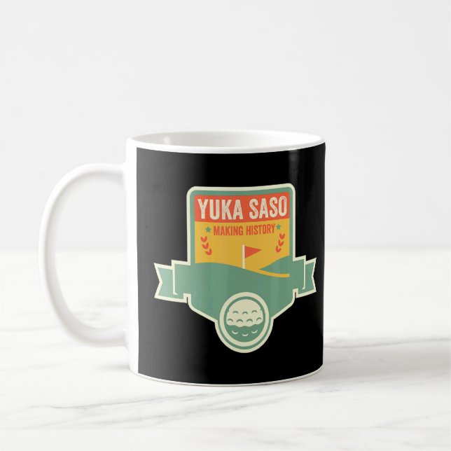 Mug Yuka Saso Golfer Ado philippin Japonais Gol (Gauche)