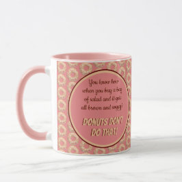 Mug Yummy Pink Sprinkt Motif et citation drôle