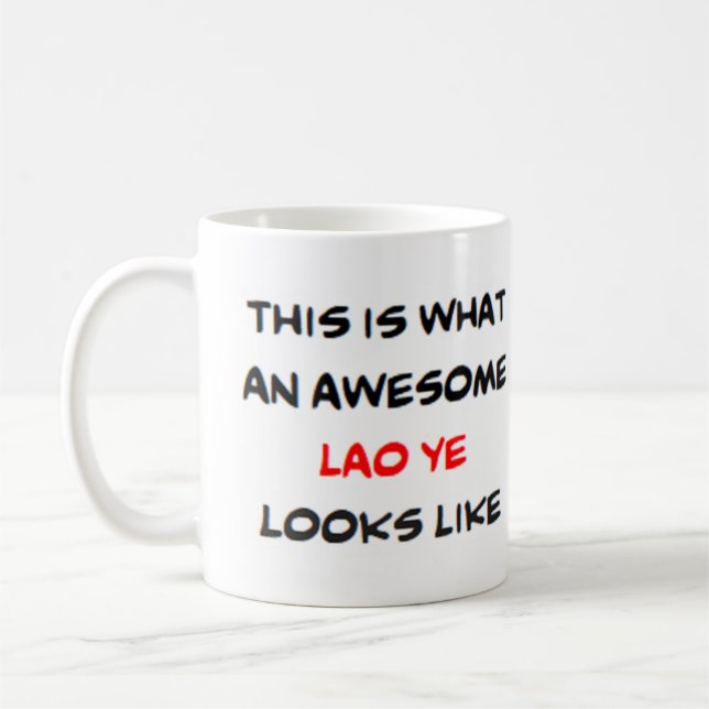 Mug z lao ye, génial (Gauche)