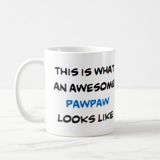 Mug z pawpaw, génial (Gauche)