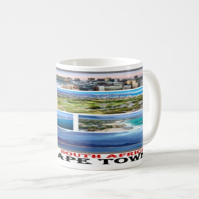 Mug ZA Afrique du Sud - Cape Town CBD - (Devant droit)