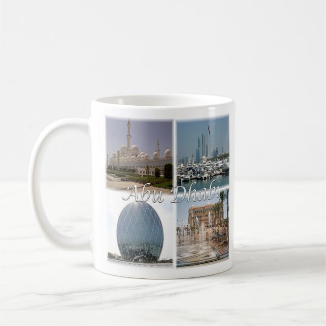 Mug zAE062 ABU DHABI, Émirats arabes unis, (Gauche)