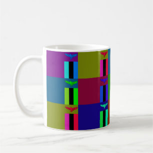 Mug Zambie : Les drapeaux multicouches