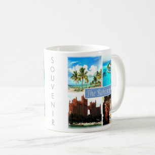 Mug zBS004 BAHAMAS mosaïque, Amérique,