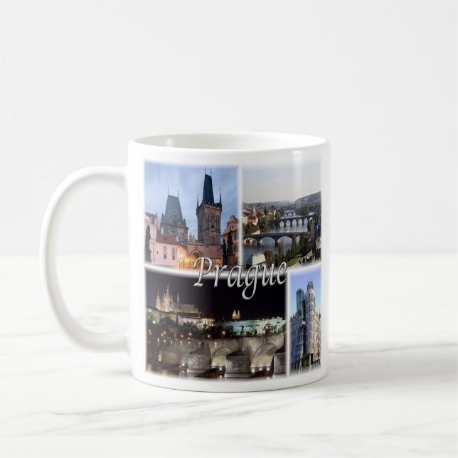 Mug zCZ005 PRAGUE République tchèque, (Gauche)