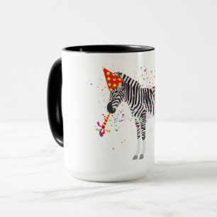Mug Zèbre - Animaux ayant une fête