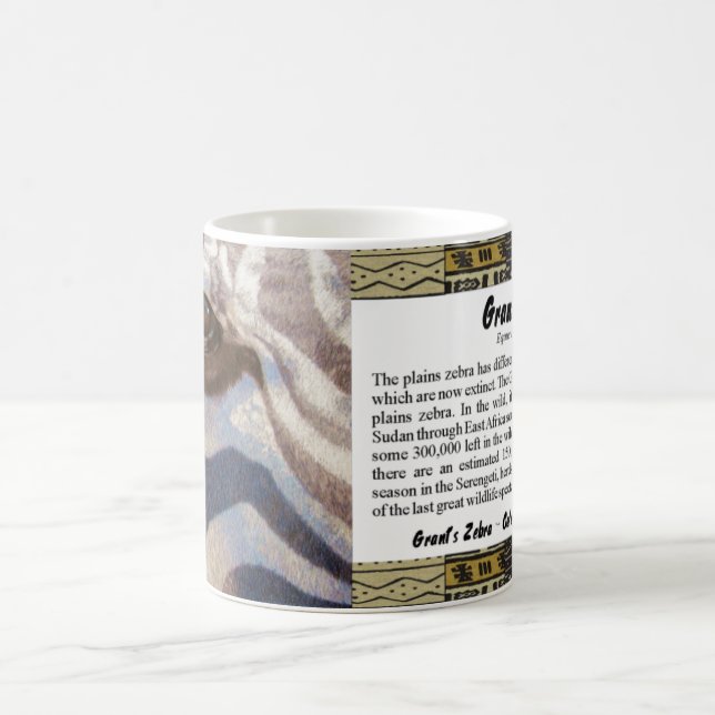 Mug Zèbre de Grant (Centre)