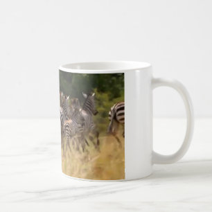Mug Zèbres en mouvement : Un voyage de mille milles