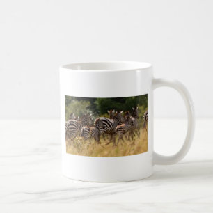 Mug Zèbres en mouvement : Un voyage de mille milles